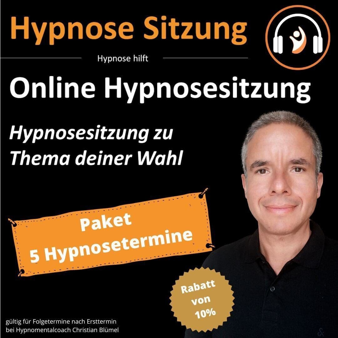Gutschein: Paket 5 Hypnosesitzungen